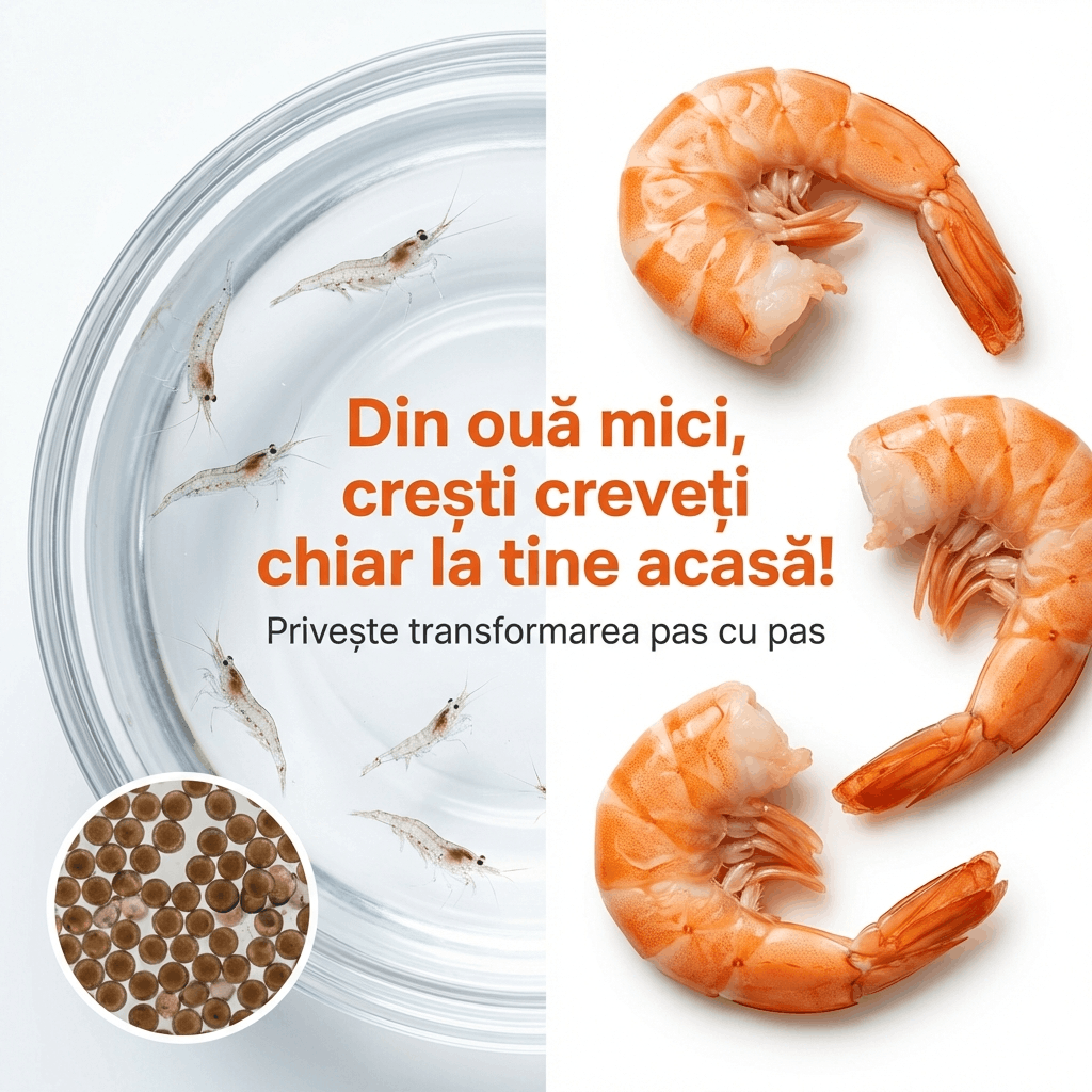 Magic Shrimp™ – Crești creveți acasă